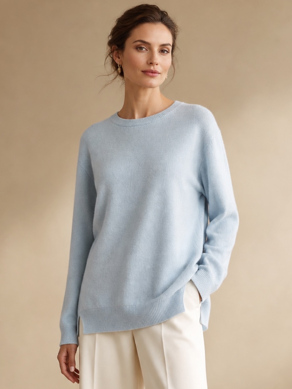 NWT - Saks Fifth Avenue 100% Luxury Cashmere Pullover Sweater - Made in Italy